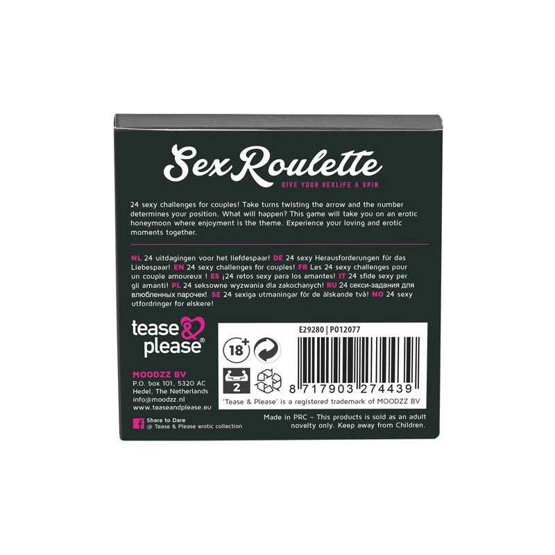 Gra erotyczna - Sex Roulette Love & Marriage